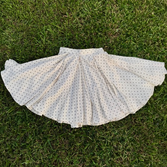 American Apparel Polka Dot Skirt - Picture 2 of 5